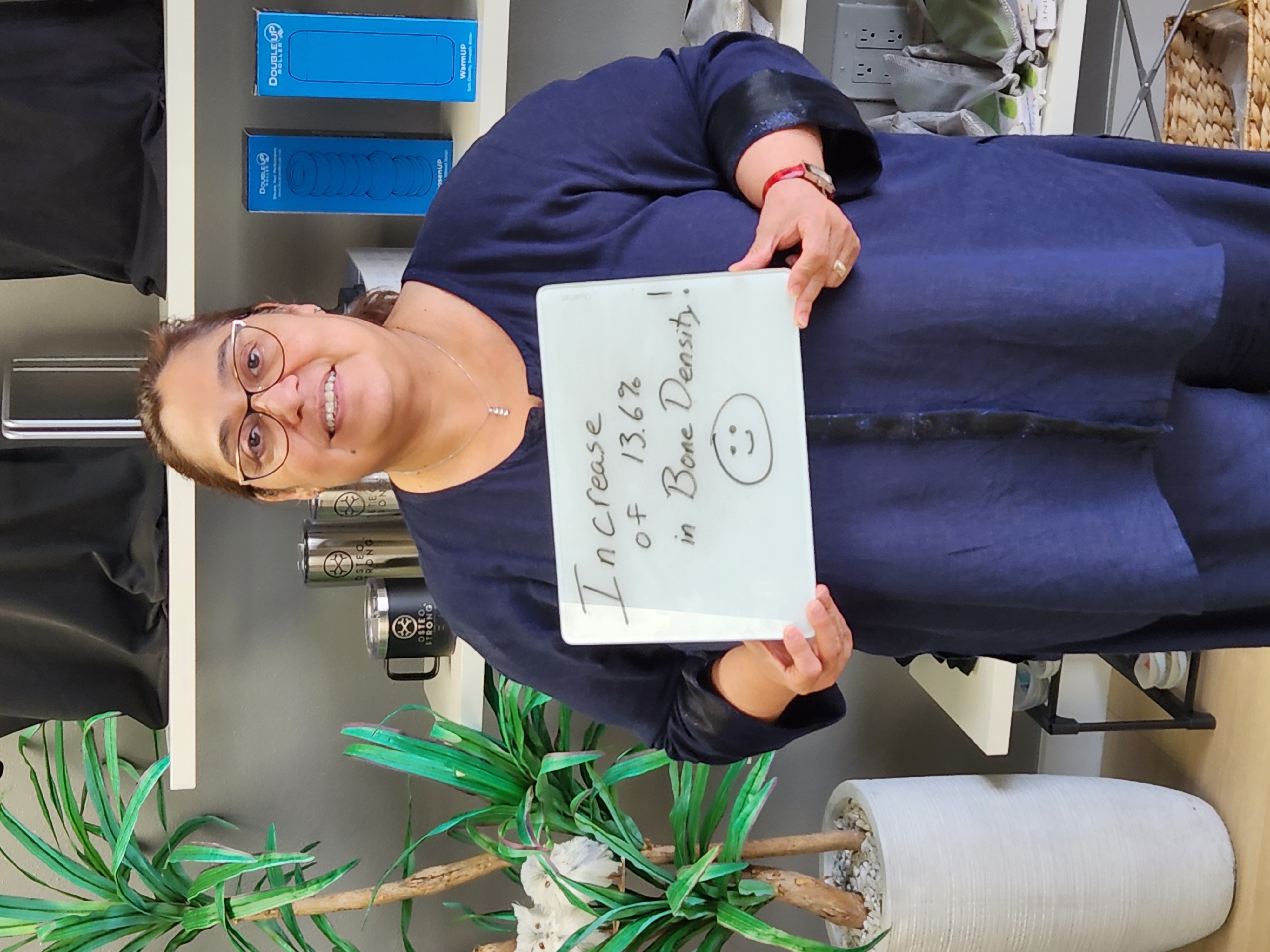 Minerva M. — OsteoStrong member